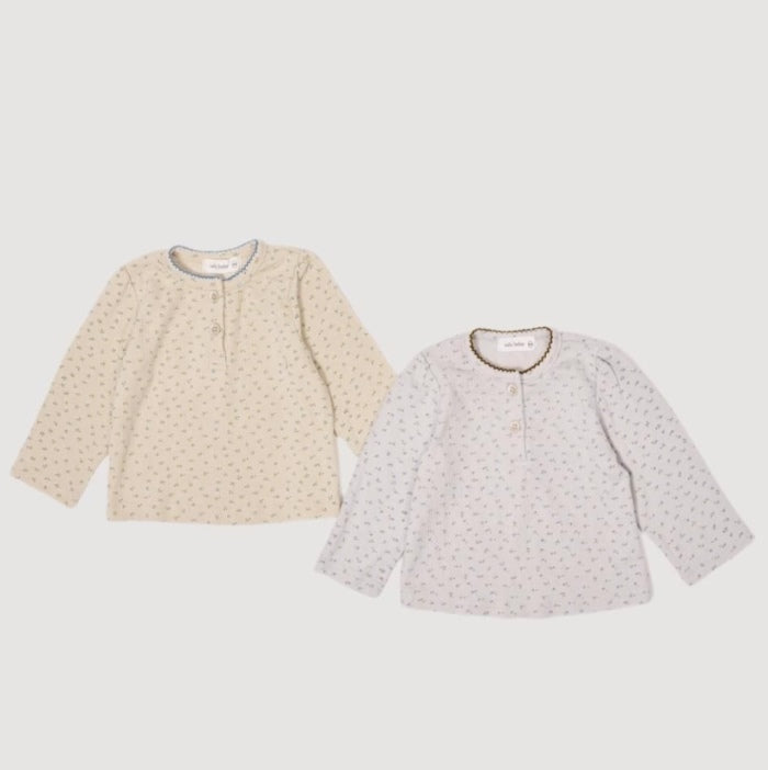 Lisa Eyelet Picot Tee [Valubebe]（2026AW） 2