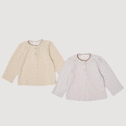 Lisa Eyelet Picot Tee [Valubebe]（2026AW） 2