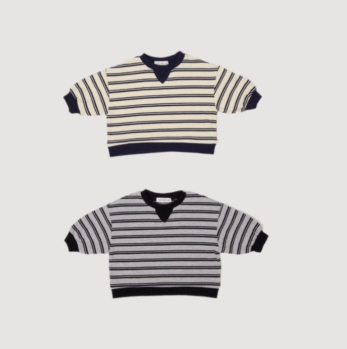 All Stripe Sweatshirt [Valubebe]（2026AW） 2