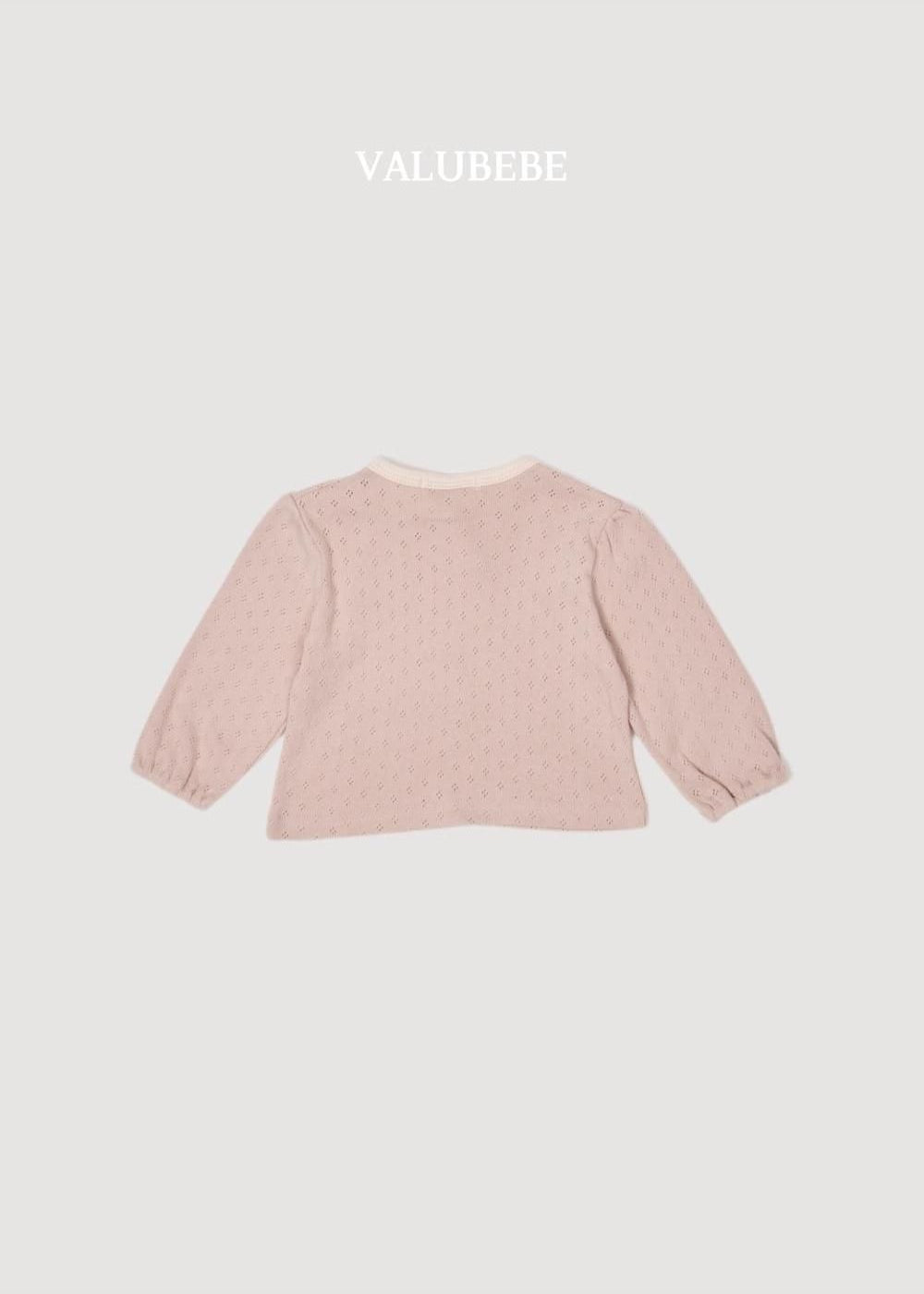 Creamy Ribbon Puff Tee [Valubebe]（2026AW） 5