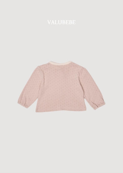 Creamy Ribbon Puff Tee [Valubebe]（2026AW） 5