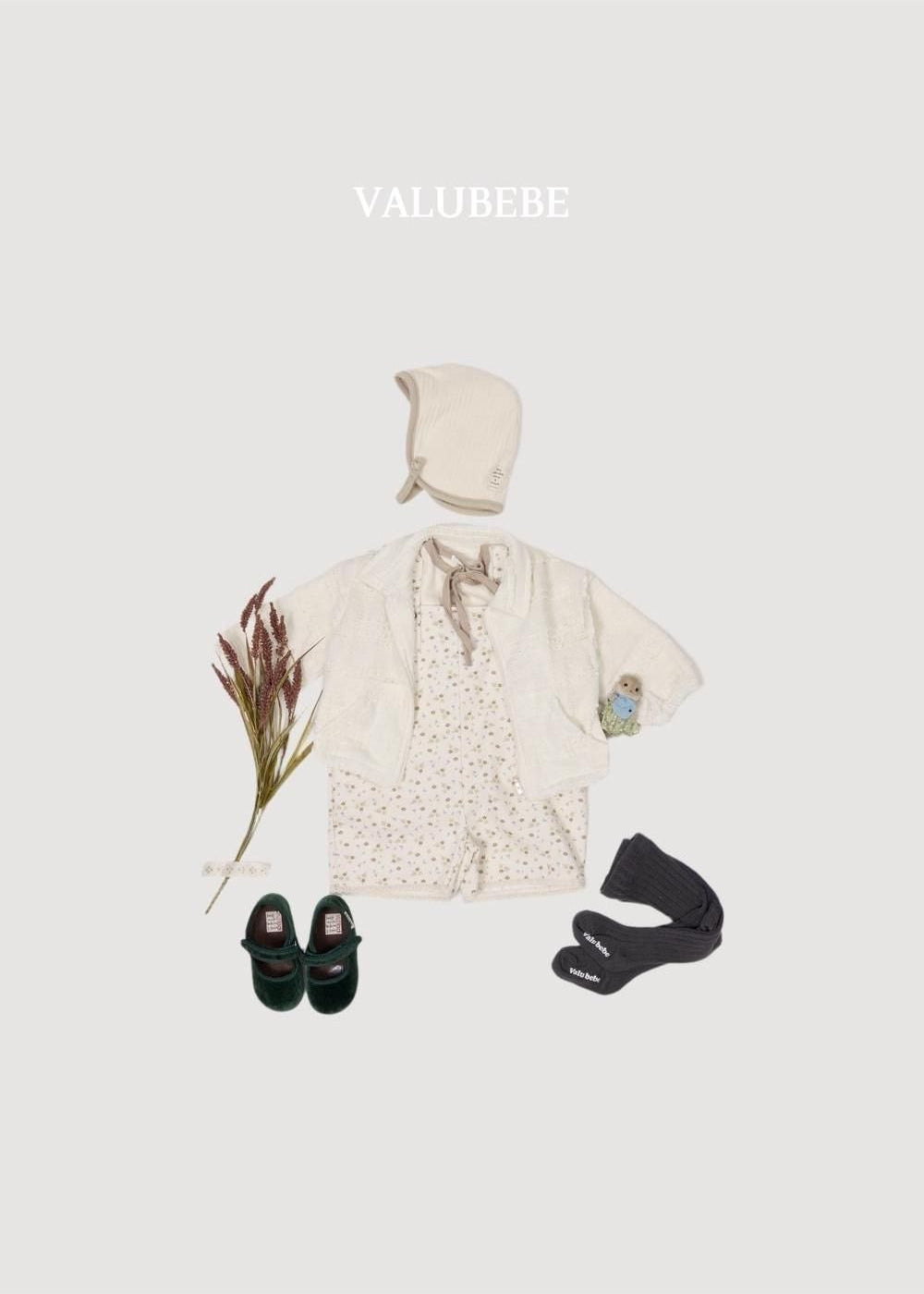 Creamy Ribbon Puff Tee [Valubebe]（2026AW） 8