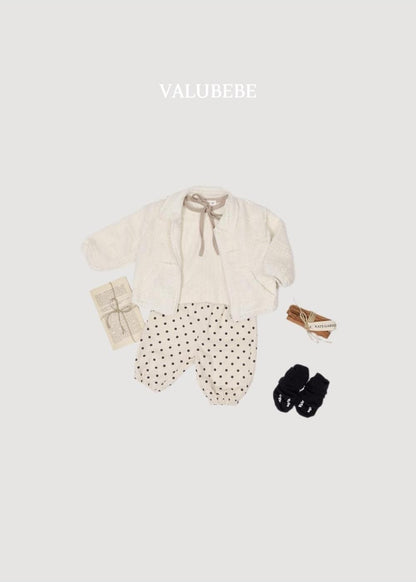 Creamy Ribbon Puff Tee [Valubebe]（2026AW） 9