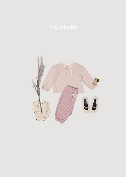 Creamy Ribbon Puff Tee [Valubebe]（2026AW） 10