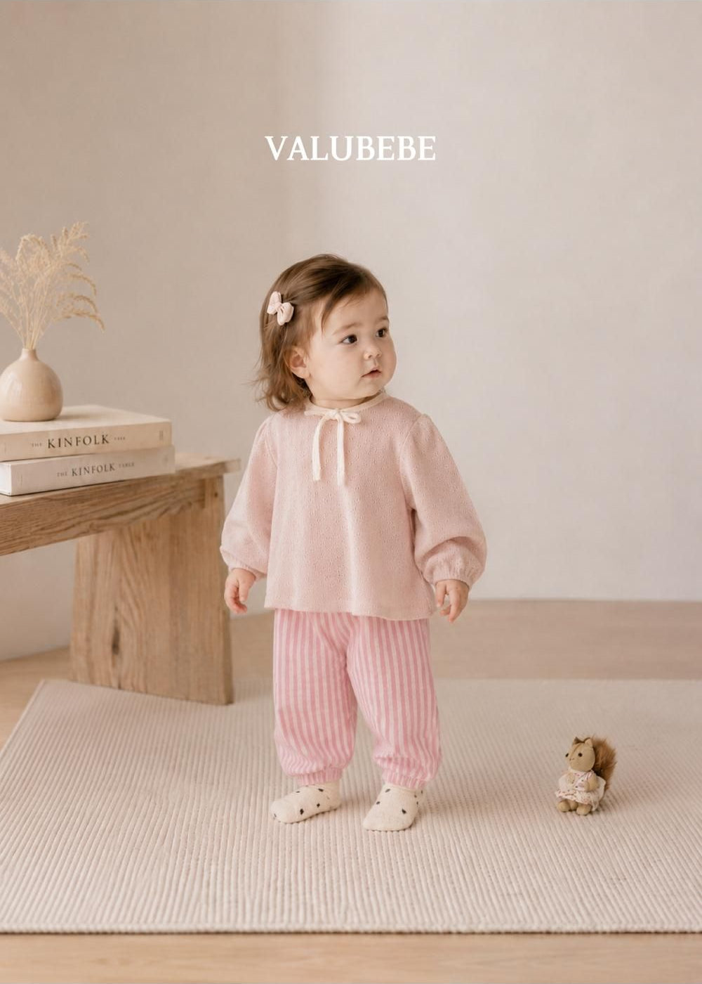 Creamy Ribbon Puff Tee [Valubebe]（2026AW） 13