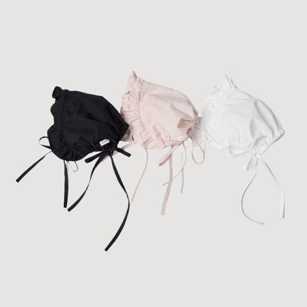 Bebe Frill Bonnet Hat [Valubebe]（2026AW） 1