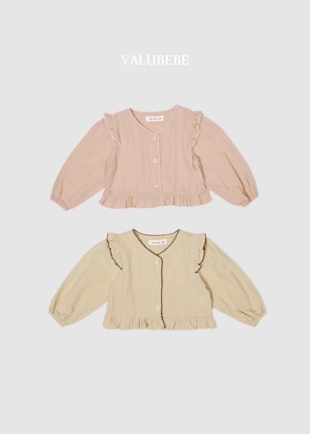 Picot Wing Blouse [Valubebe]（2026AW） 3
