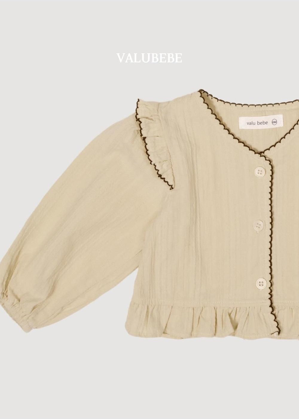 Picot Wing Blouse [Valubebe]（2026AW） 4