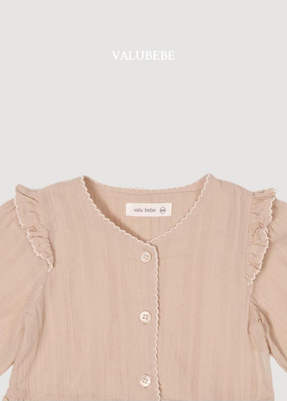 Picot Wing Blouse [Valubebe]（2026AW） 8