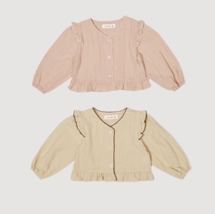 Picot Wing Blouse [Valubebe]（2026AW） 2