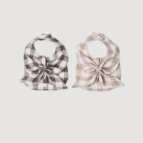 Check Scarf Bib [Valubebe]（2026AW） 1
