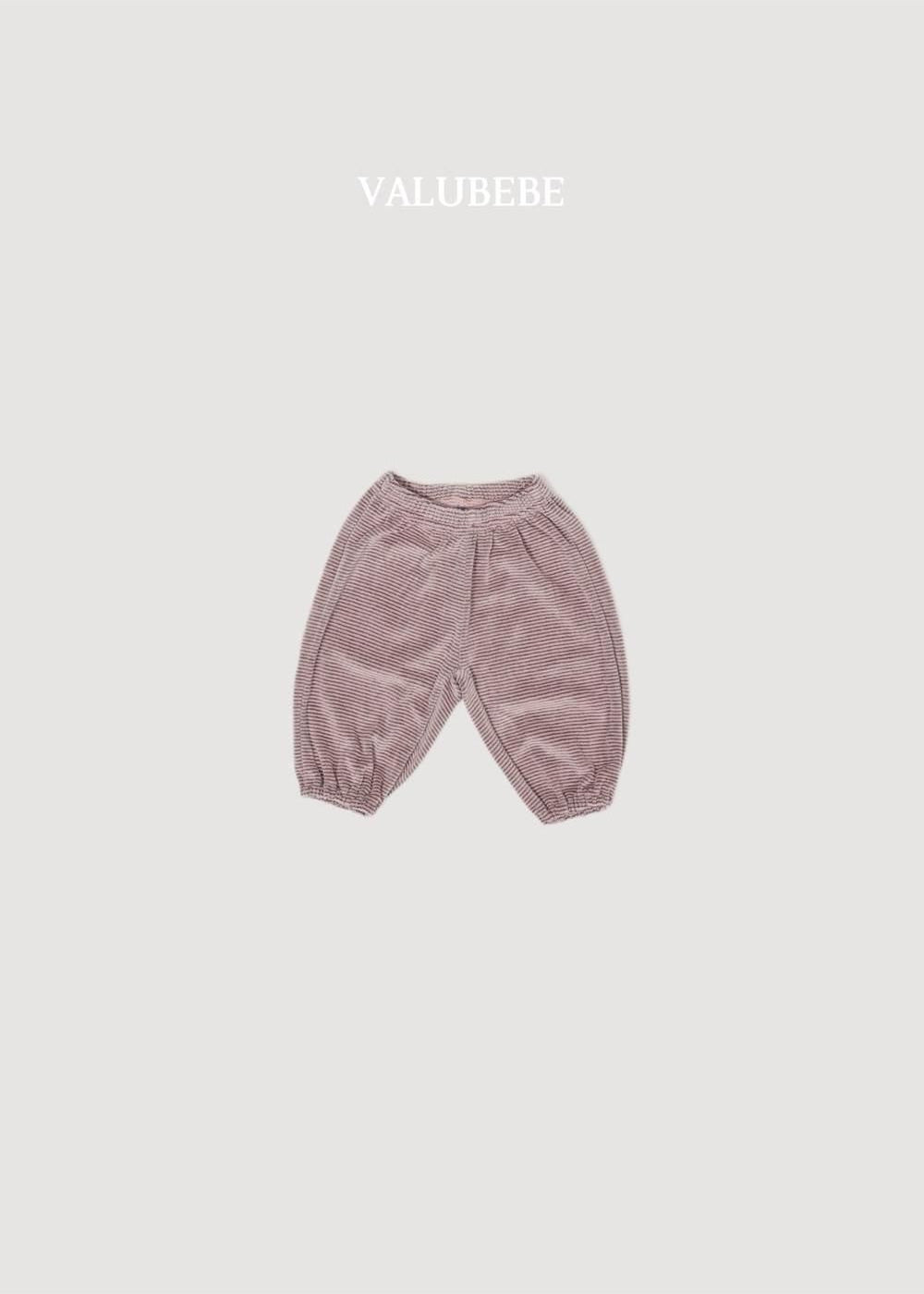 Velo Stripe Pants [Valubebe]（2026AW） 8