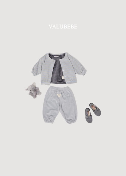 Velo Stripe Pants [Valubebe]（2026AW） 11