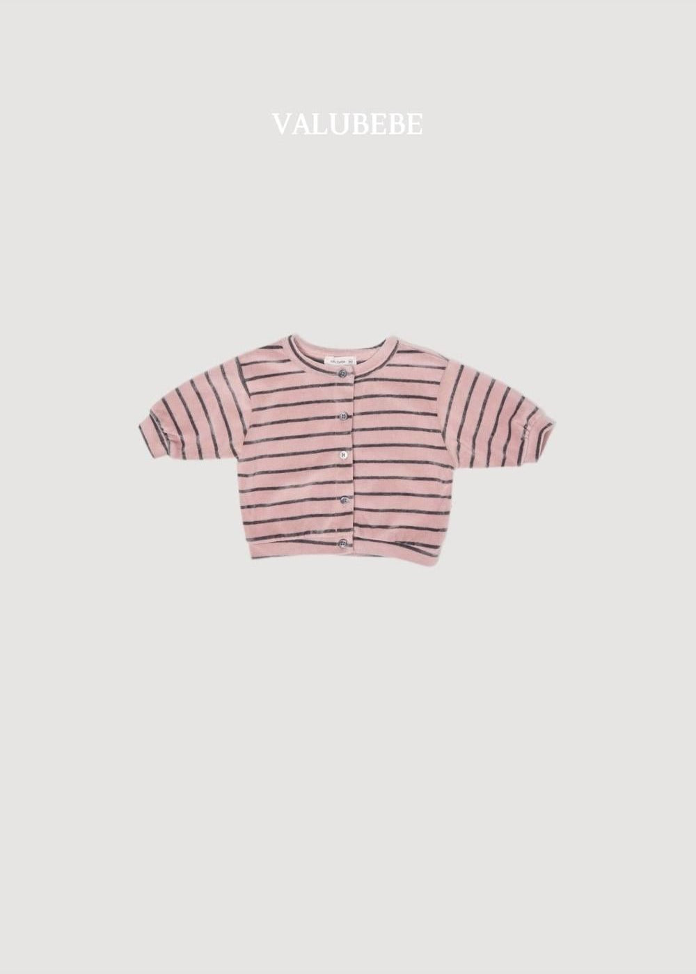 Velo Stripe Cardigan [Valubebe]（2026AW） 5