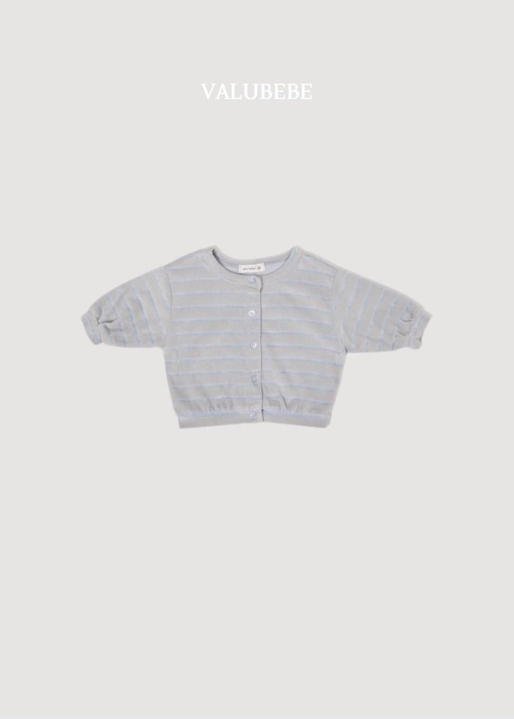 Velo Stripe Cardigan [Valubebe]（2026AW） 6