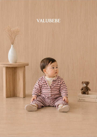 Velo Stripe Cardigan [Valubebe]（2026AW） 12