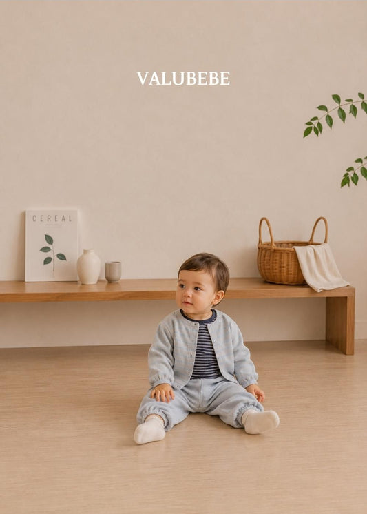 Velo Stripe Cardigan [Valubebe]（2026AW） 13