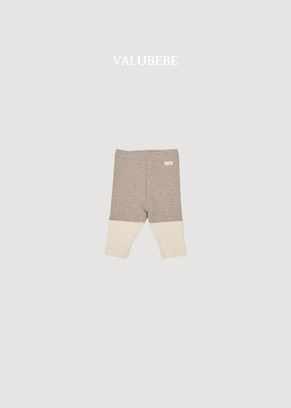 Wafer Color Block Leggings [Valubebe]（2026AW） 5
