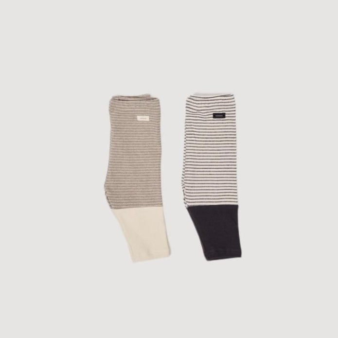 Wafer Color Block Leggings [Valubebe]（2026AW） 1
