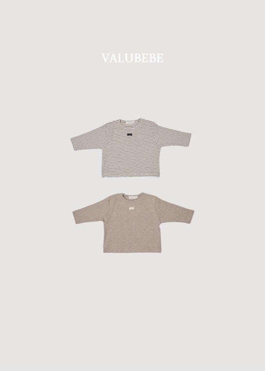 Wafer Stripe Tee [Valubebe]（2026AW） 2