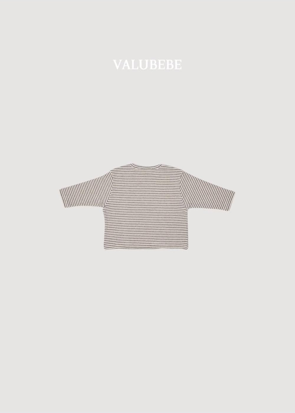 Wafer Stripe Tee [Valubebe]（2026AW） 5