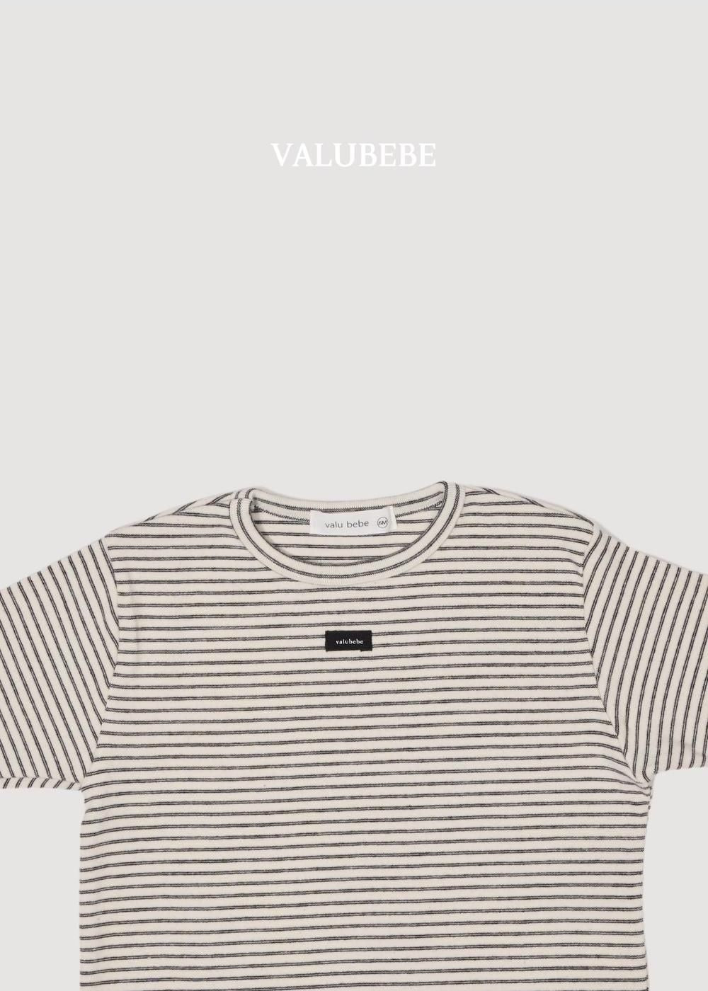 Wafer Stripe Tee [Valubebe]（2026AW） 6