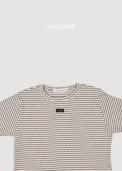 Wafer Stripe Tee [Valubebe]（2026AW） 6