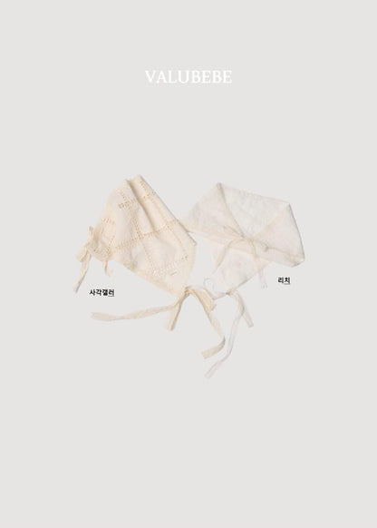 Lace Ribbon Scarf [Valubebe]（2026AW） 4