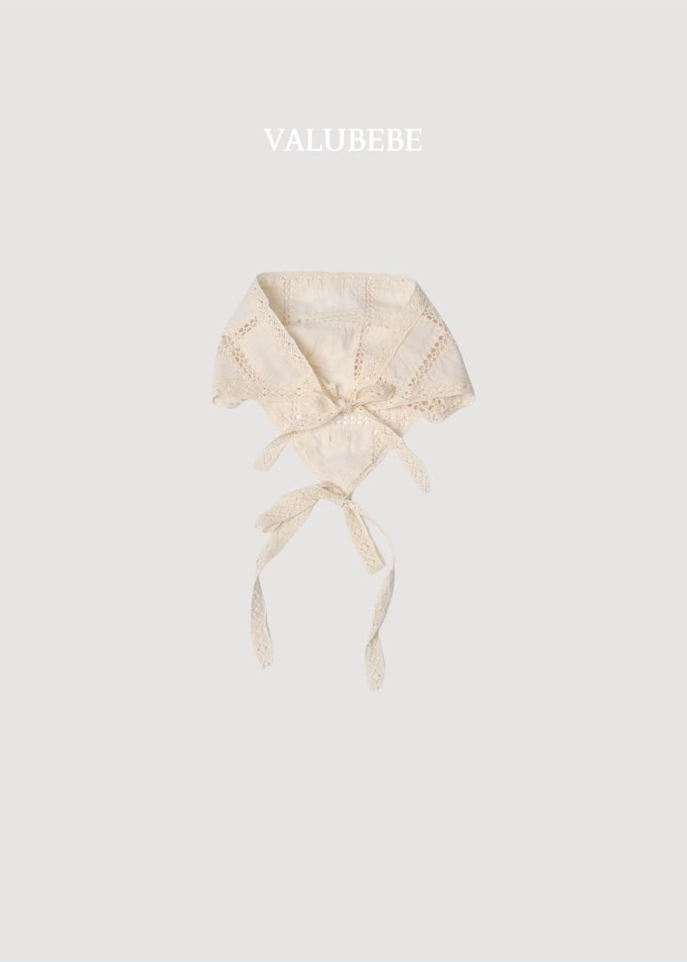 Lace Ribbon Scarf [Valubebe]（2026AW） 6