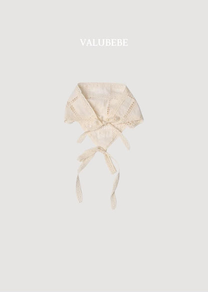 Lace Ribbon Scarf [Valubebe]（2026AW） 6