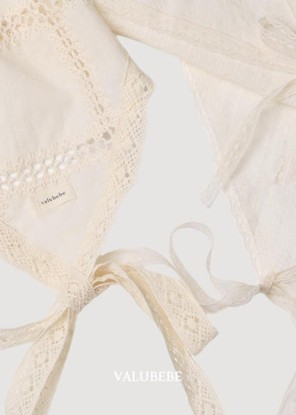 Lace Ribbon Scarf [Valubebe]（2026AW） 8