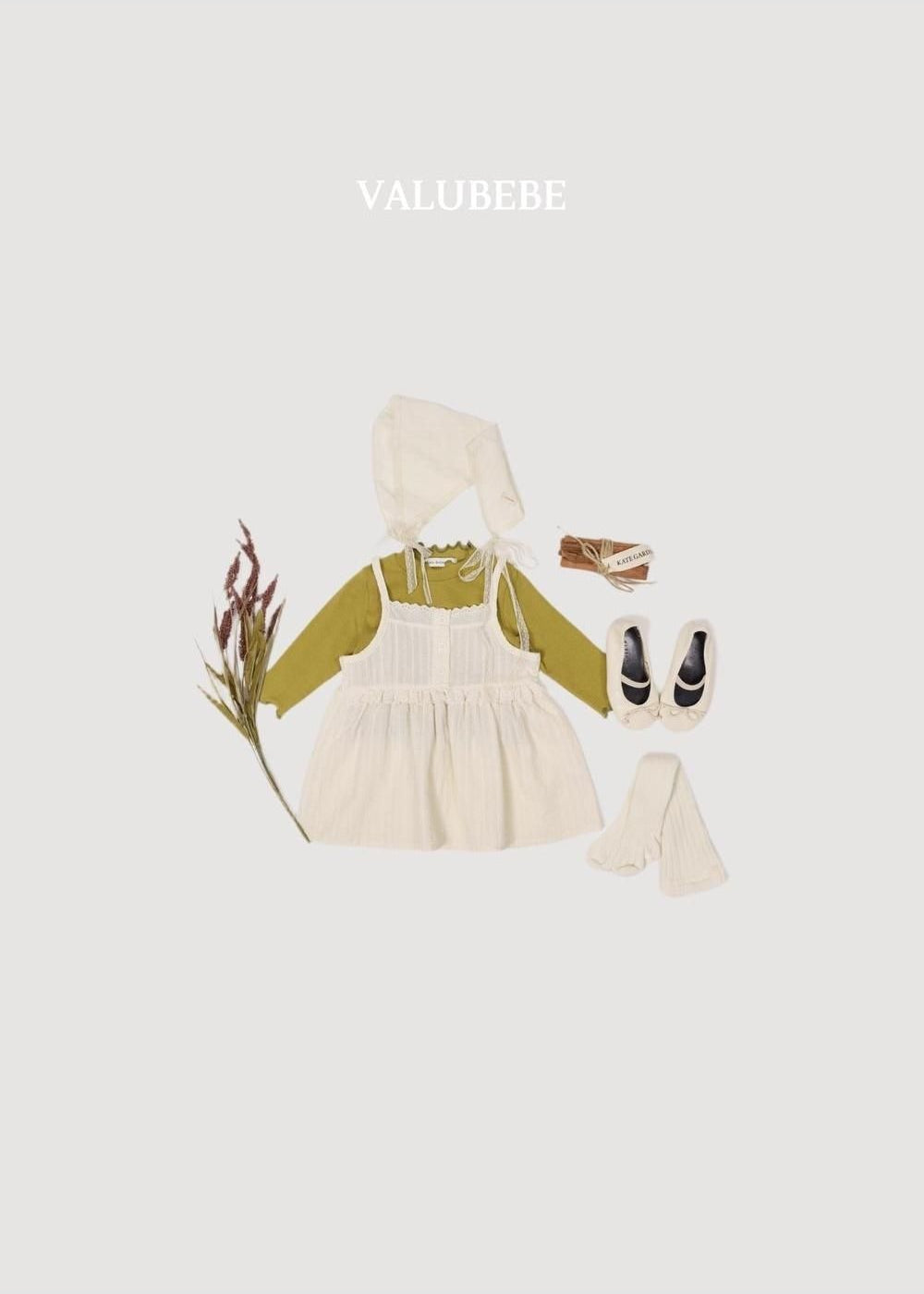 Lace Ribbon Scarf [Valubebe]（2026AW） 9