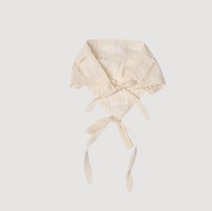 Lace Ribbon Scarf [Valubebe]（2026AW） 2