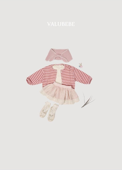 Flower Color Block Skirt [Valubebe]（2026AW） 9