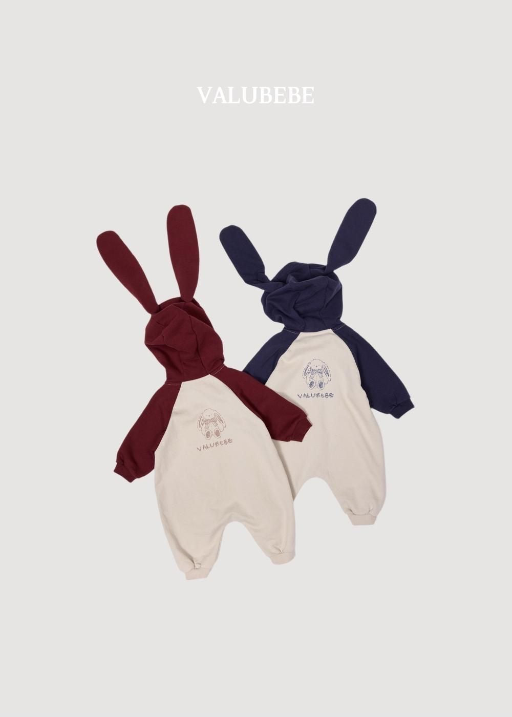 Bunny Hooded Jumpsuit [Valubebe]（2026AW） 3