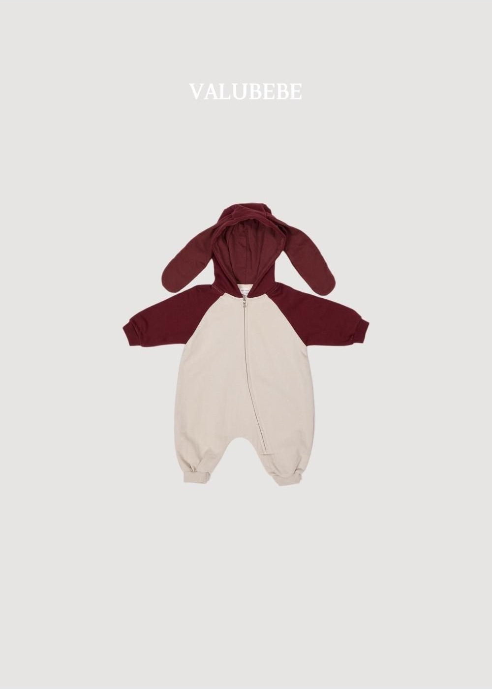 Bunny Hooded Jumpsuit [Valubebe]（2026AW） 6