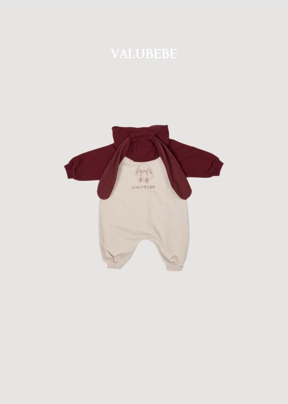 Bunny Hooded Jumpsuit [Valubebe]（2026AW） 7