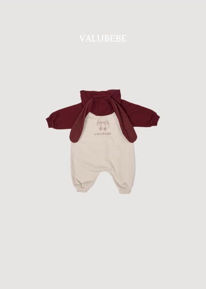 Bunny Hooded Jumpsuit [Valubebe]（2026AW） 7