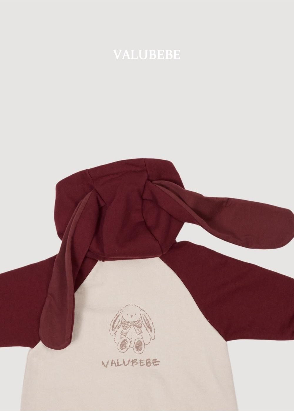 Bunny Hooded Jumpsuit [Valubebe]（2026AW） 8