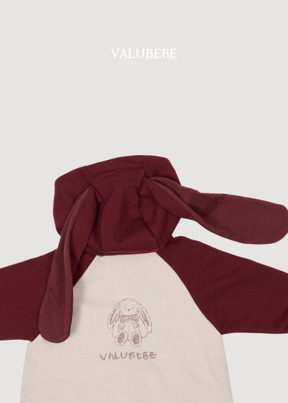 Bunny Hooded Jumpsuit [Valubebe]（2026AW） 8