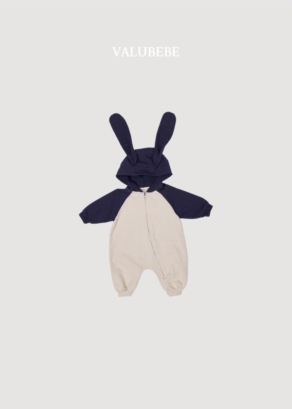 Bunny Hooded Jumpsuit [Valubebe]（2026AW） 12