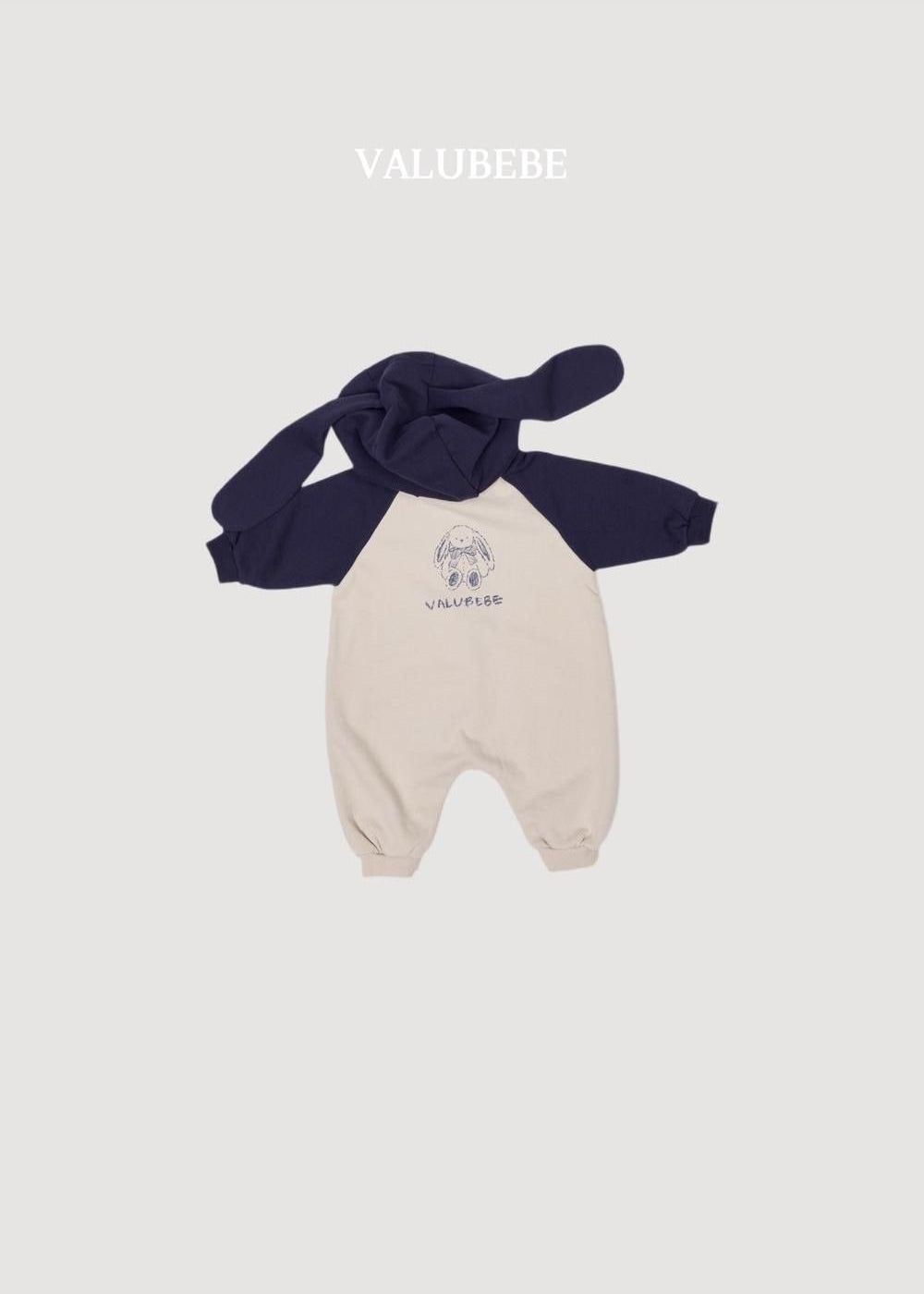 Bunny Hooded Jumpsuit [Valubebe]（2026AW） 13