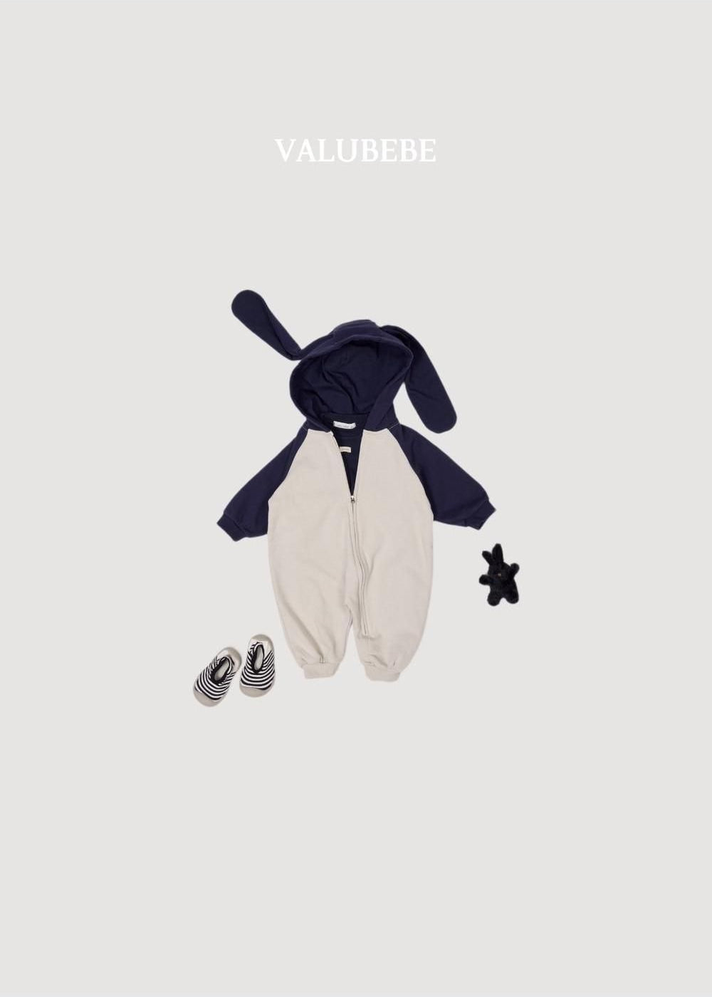 Bunny Hooded Jumpsuit [Valubebe]（2026AW） 14