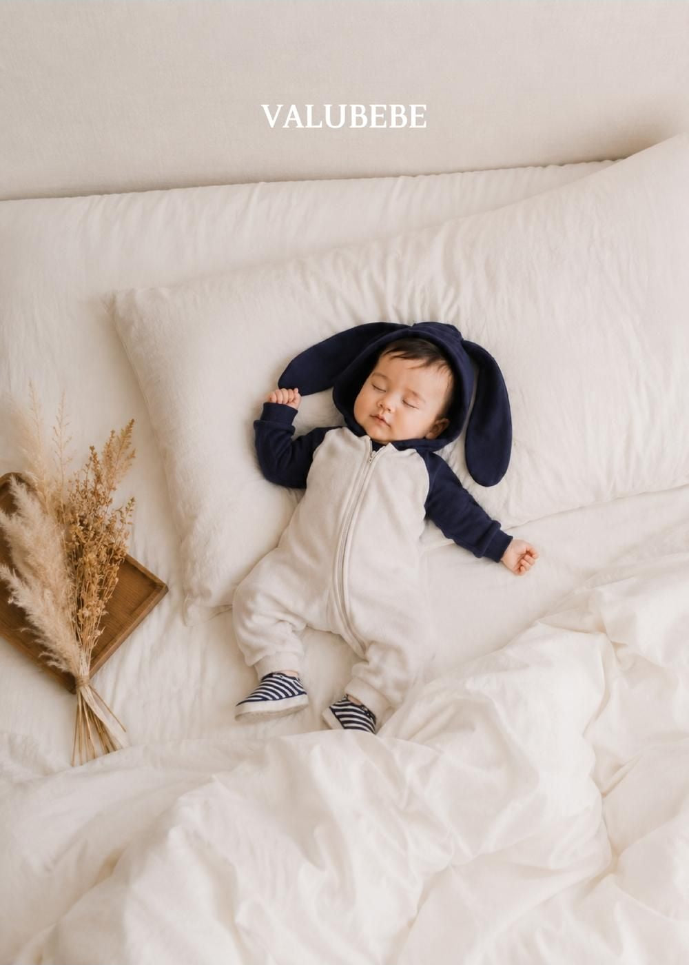 Bunny Hooded Jumpsuit [Valubebe]（2026AW） 15