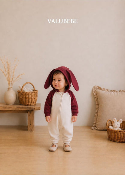 Bunny Hooded Jumpsuit [Valubebe]（2026AW） 16