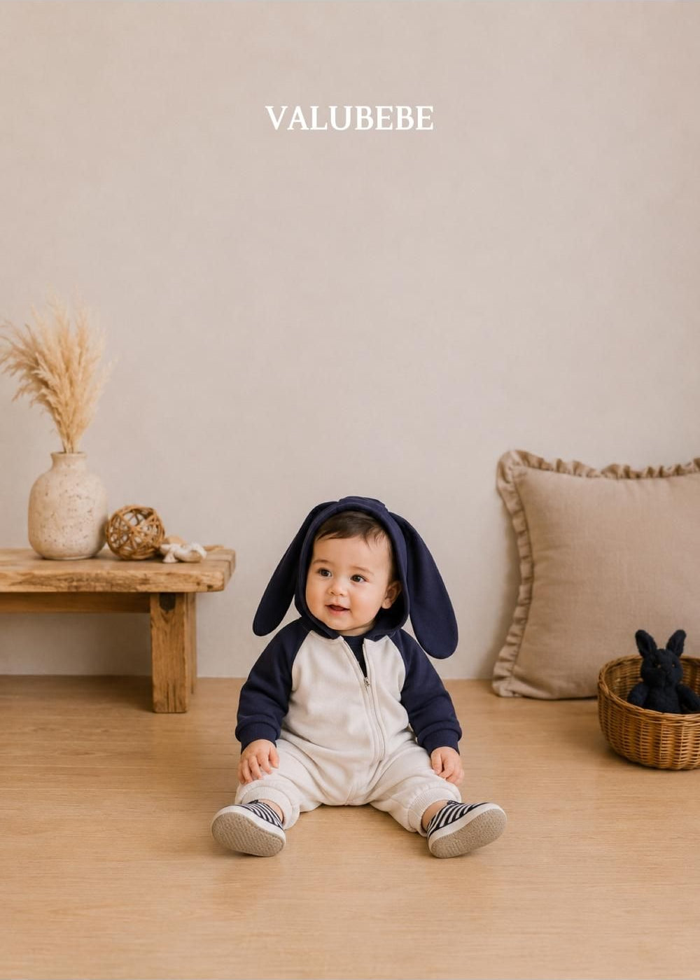Bunny Hooded Jumpsuit [Valubebe]（2026AW） 17