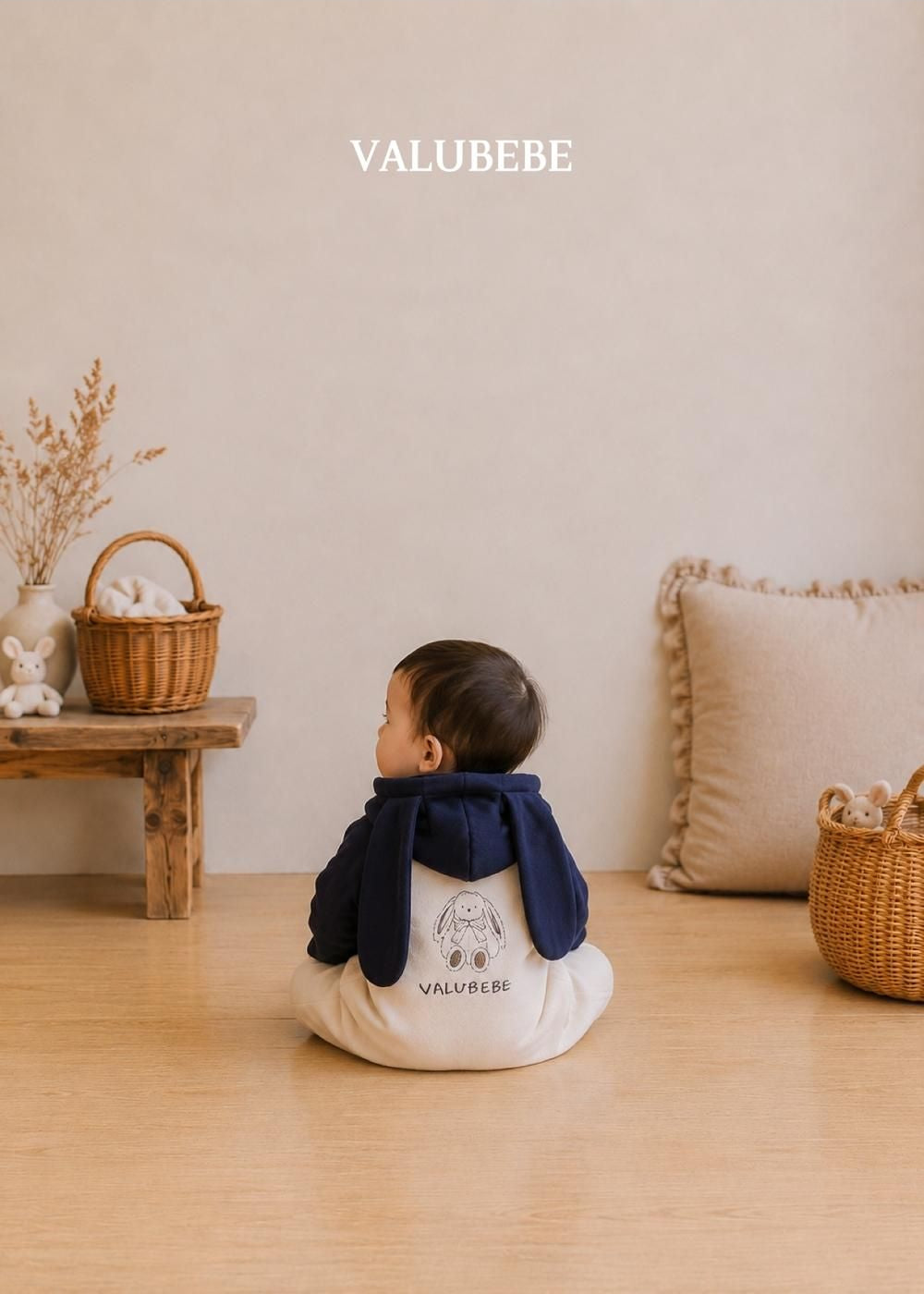 Bunny Hooded Jumpsuit [Valubebe]（2026AW） 19