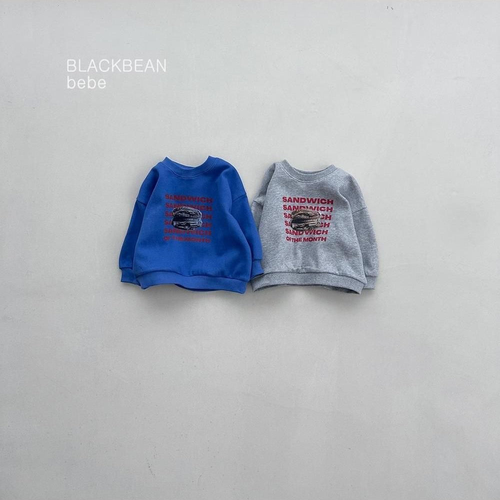 Sandwich Baby Sweatshirt [BLACK BEAN]（2026AW） 3