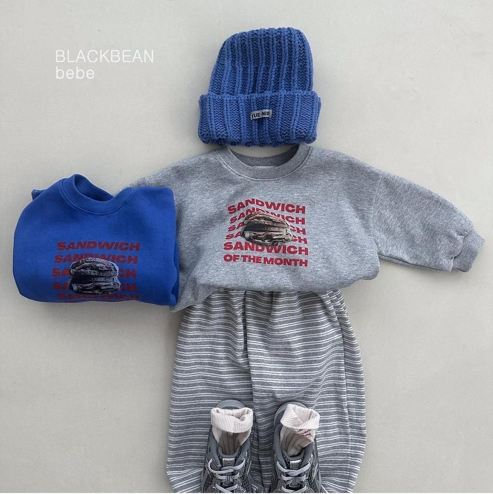 Sandwich Baby Sweatshirt [BLACK BEAN]（2026AW） 5