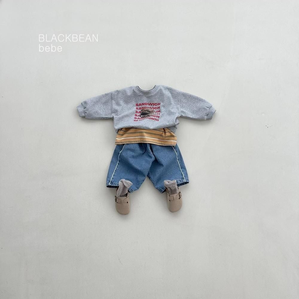 Sandwich Baby Sweatshirt [BLACK BEAN]（2026AW） 6